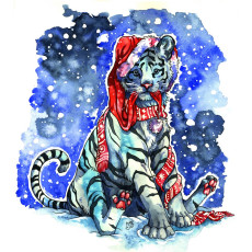 Print - Puffy the Tiger